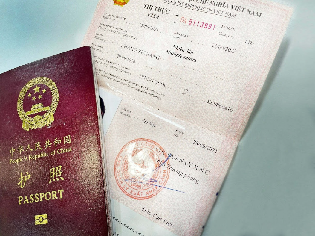 Dịch vụ làm visa Trung Quốc
